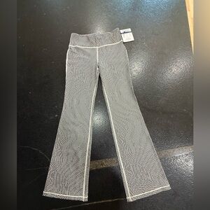 Athleta Girl High Rise Chit Chat Flare Pants – Houndstooth Checkered Size 14 NWT